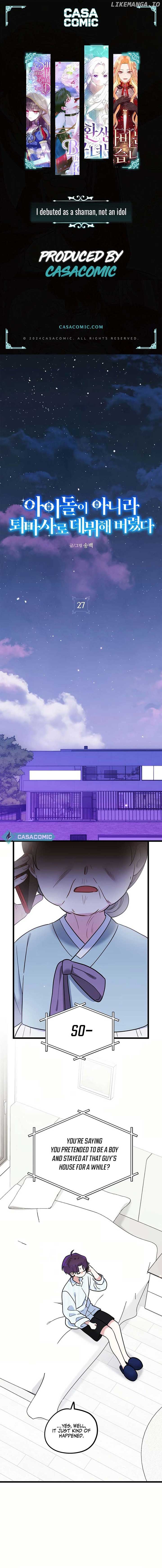 I Debuted as an Exorcist, Not an Idol Chapter 27 1